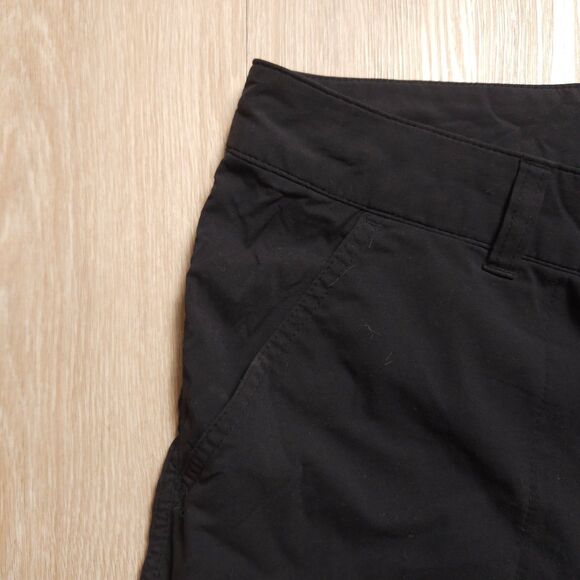 Columbia Convertible Hiking Pants Womens 20W Black Omni-Shield Zip Off Outdoor - Picture 2 of 13